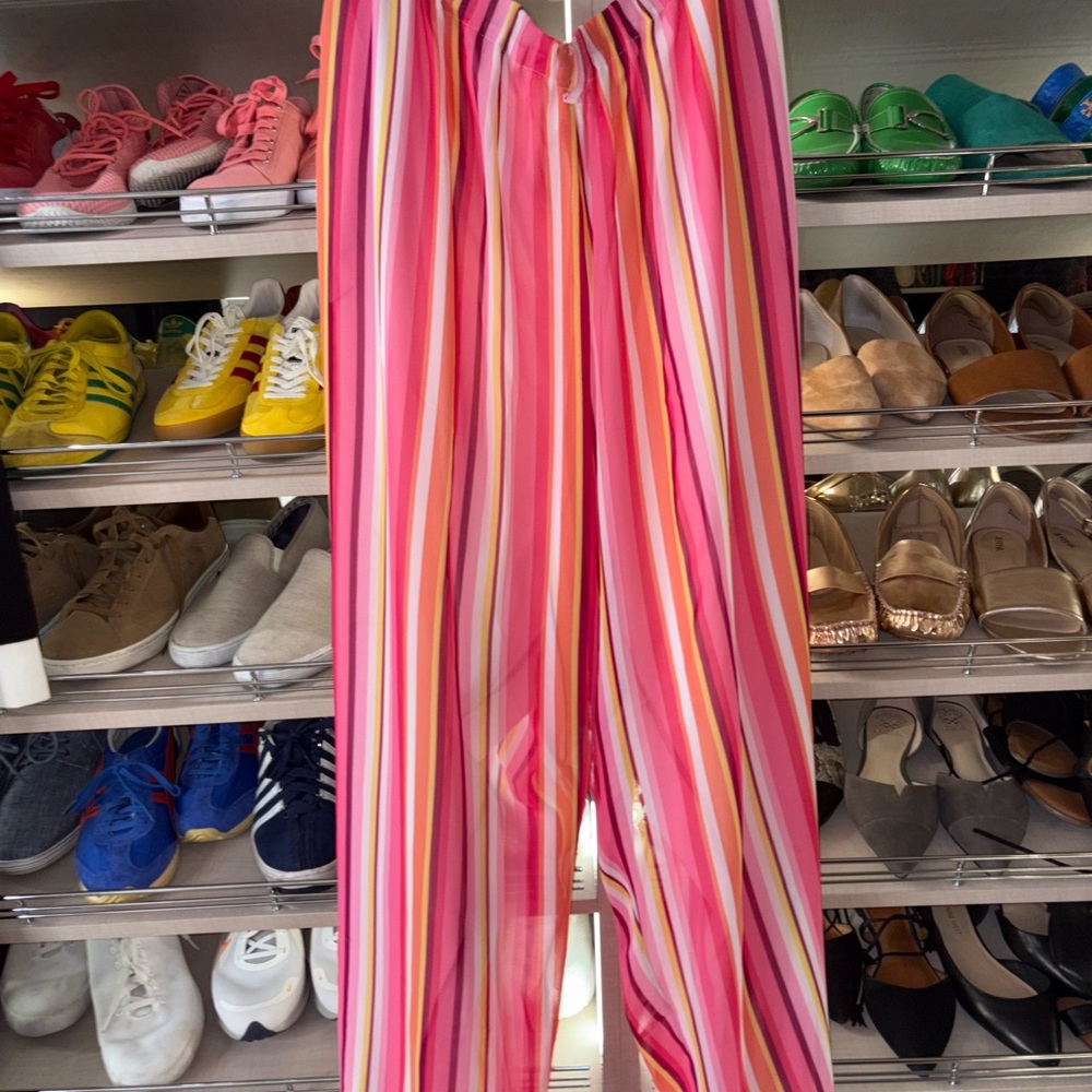 Striped Multicolor Women's Pants